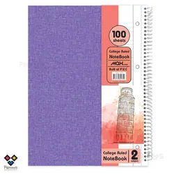 دفتر 100 برگ سیمی A4 کلاسوری جلد گالینگوری M9175 - فروشگاه آنلاین لوازم تحریر پنوس