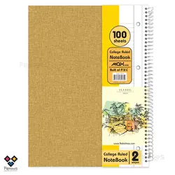 دفتر 100 برگ سیمی A4 کلاسوری جلد گالینگوری M9175 - فروشگاه آنلاین لوازم تحریر پنوس