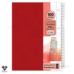 دفتر 100 برگ سیمی A4 کلاسوری جلد گالینگوری M9175 - فروشگاه آنلاین لوازم تحریر پنوس