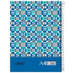 دفتر A4 سیمی طلقی 100 برگ نهال N1172 - فروشگاه آنلاین لوازم تحریر پنوس