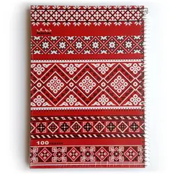 دفتر A4 سیمی 100 برگ جلد سخت نهال A1171 - فروشگاه آنلاین لوازم تحریر پنوس