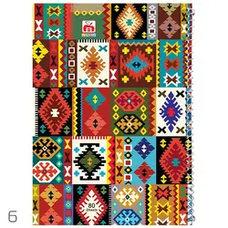 دفتر 80 برگ سیمی طلقی کلاسیک A7812 - فروشگاه آنلاین لوازم تحریر پنوس