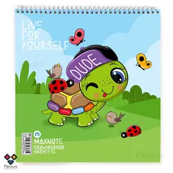 دفتر نقاشی ماروپله / پشت جلد سخت طرح مار و پله /60 برگ کاغذ سفید/دارای 2 عدد مهره و یک تاس/کد:26P-9650 - فروشگاه آنلاین لوازم تحریر پنوس