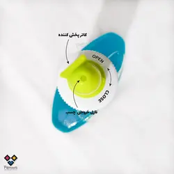 چسب مدرسه استورم -100میل- غیر سمی - خشک شونده شفاف - نازل خروجی قلمی همراه با لیسه-26G-HL618 - فروشگاه آنلاین لوازم تحریر پنوس