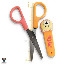 قیچی غلاف‌دار کهکشانی کیکو - غلاف فانتزی مدرسه‌ای -تیغه تیز و بُرنده -کد: 26C-671 - فروشگاه آنلاین لوازم تحریر پنوس