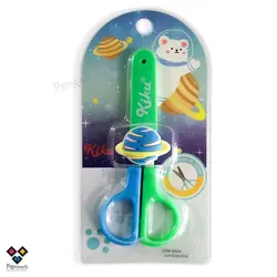 قیچی غلاف‌دار کهکشانی کیکو - غلاف فانتزی مدرسه‌ای -تیغه تیز و بُرنده -کد: 26C-671 - فروشگاه آنلاین لوازم تحریر پنوس