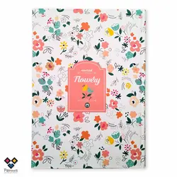 سررسید 1403 نهال مکث، یکروزه جمعه جدا، دارای جلدسخت سلفونی طرح دار، برگه های خط کشی شده پلنری کد:26ca-3018 - فروشگاه آنلاین لوازم تحریر پنوس