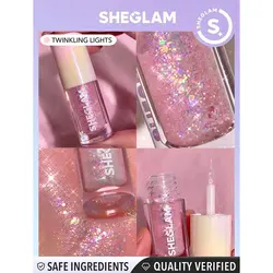 سایه و خط چشم گلیتر مایع شیگلم رنگ Twinkling Lights