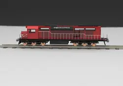 طراحی لوکوموتیو قطار در نرم افزار سالیدروک