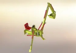 طراحی بیل مکانیکی در نرم افزار سالیدروک