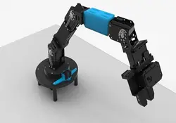دانلود مدل سه بعدی ربات ۵ درجه آزادی در نرم افزار Solidworks