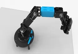 دانلود مدل سه بعدی ربات ۵ درجه آزادی در نرم افزار Solidworks