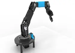 دانلود مدل سه بعدی ربات ۵ درجه آزادی در نرم افزار Solidworks