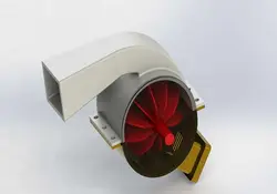 دانلود مدل سه بعدی دمنده در نرم افزار Solidworks