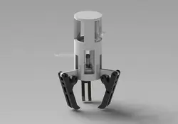 دانلود مدل سه بعدی ربات در نرم افزار Solidworks