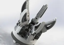 دانلود مدل سه بعدی فک پنجه رباتیک در نرم افزار Solidworks