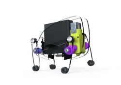 دانلود مدل سه بعدی ربات واکر در نرم افزار Solidworks