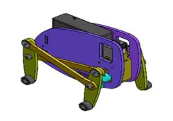 دانلود مدل سه بعدی ربات واکر در نرم افزار Solidworks