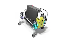 دانلود مدل سه بعدی ربات واکر در نرم افزار Solidworks