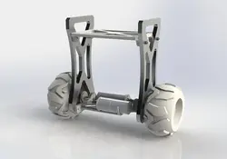 دانلود مدل سه بعدی ربات تعادل در نرم افزار Solidworks
