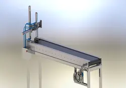 دانلود مدل سه بعدی نوار نقاله خودکار در نرم افزار Solidworks