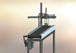 دانلود مدل سه بعدی نوار نقاله خودکار در نرم افزار Solidworks