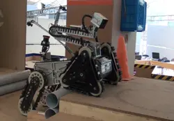 دانلود مدل سه بعدی ربات امدادگر در نرم افزار Solidworks