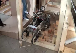 دانلود مدل سه بعدی ربات امدادگر در نرم افزار Solidworks