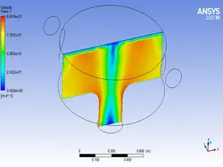 پروژه شبیه سازی اختلاط سیال در میکسر استاتیک در نرم افزار انسیس فلوئنت ANSYS Fluent