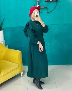 پیراهن یلدایی کرپ