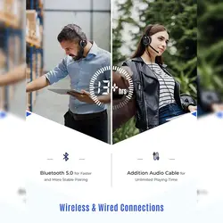 هدفون بی سیم Mpow HC3 با میکروفون (BH232B)