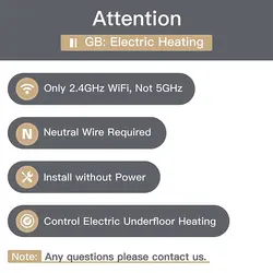 ترموستات هوشمند MOES WiFi