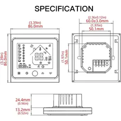 ترموستات هوشمند MOES WiFi