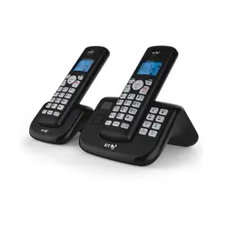 تلفن بی سیم بی تی (BT) مدل bt3560 منشی دار دوگوشی