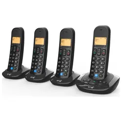 تلفن بی سیم چهار گوشی bt3880