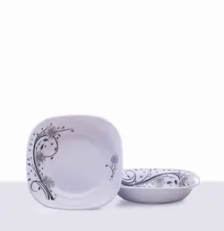 کاسه سالاد کوچک چهارگوش طرح کوکب