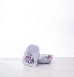 کاسه ماست‌خوری چهارگوش طرح یلدا