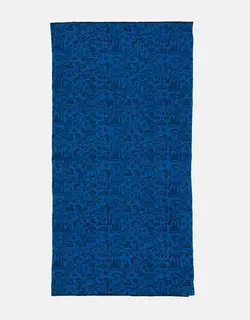 رومیزی قلمکار رنگی طرح چوگان