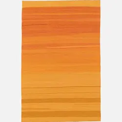 گلیم دستباف چهار متری آذربایجان ساده طلایی