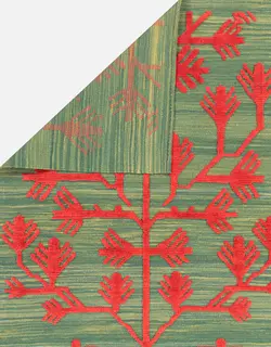 گلیم فرش دستباف سه متری بختیاری سایه سبز