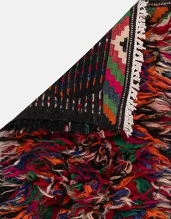 فرش دستباف آنتیک سمنان طرح گبه