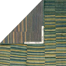 گبه دستباف کردستان ساده بافی سبز شش متری قیمت و خرید از > زییین