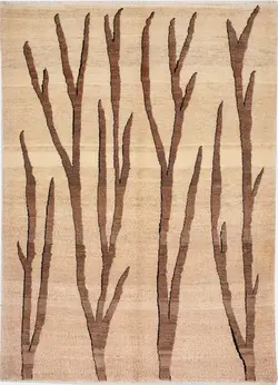 گبه دستباف بختیاری طرح درخت