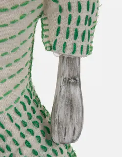 عروسک سرامیکی طرح گربه