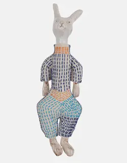 عروسک سرامیکی طرح خرگوش