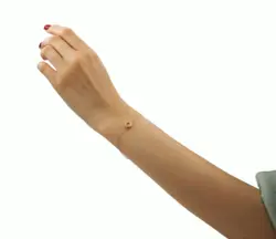 دستبند سنگ شامپاینی