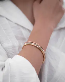 دستبند کشی رز گلد