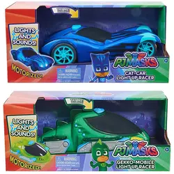 ماشین گروه شب نقاب کد: PJ Masks Light Up Gekko-mobile Cat-Car 95032