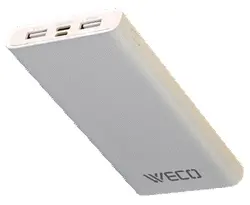 پاوربانک WECO POWERBANK 10400mAh مدل WE-03