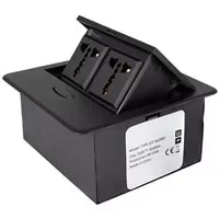 پریز برق توکار فانتونی مدل N335 مشکی